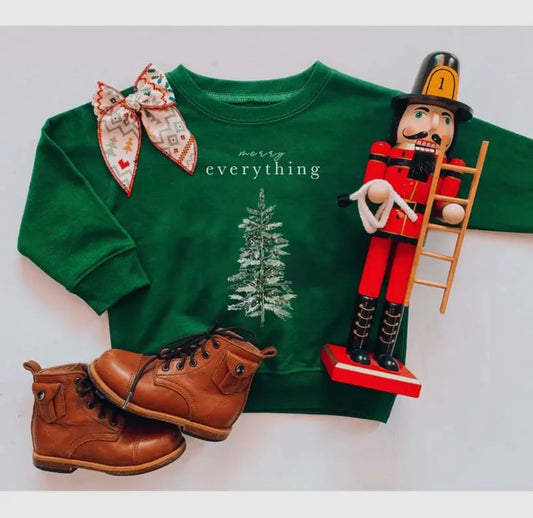 Merry Everything sweatshirt- Adult