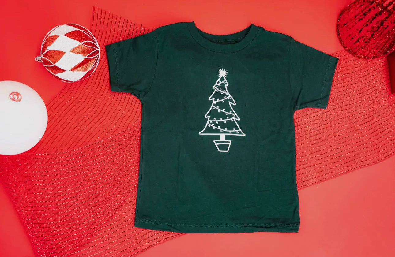 Oh Christmas Tree kids tee