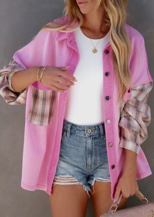 Pretty in Pink shacket
