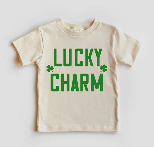 Lucky Charm tee- natural