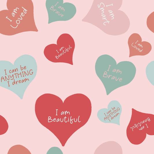 Girls Heart Affirmations sweatshirt