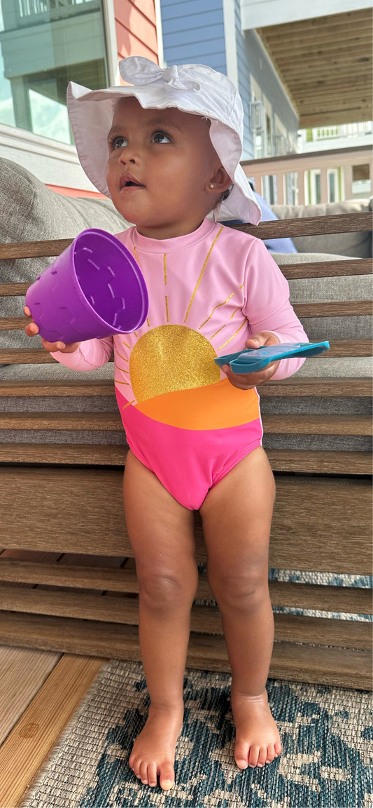 Jentri Long Sleev Swimsuit