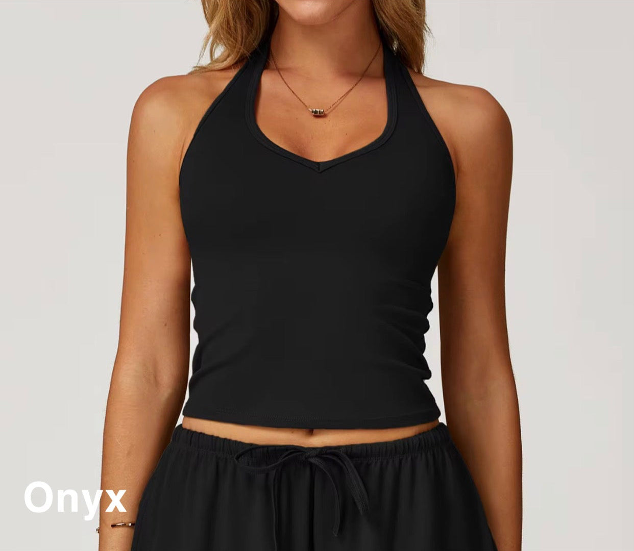 The Aubri halter top