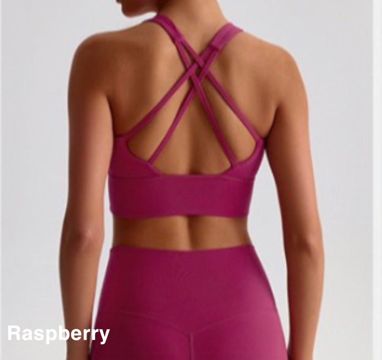 The Amber strappy sports bra