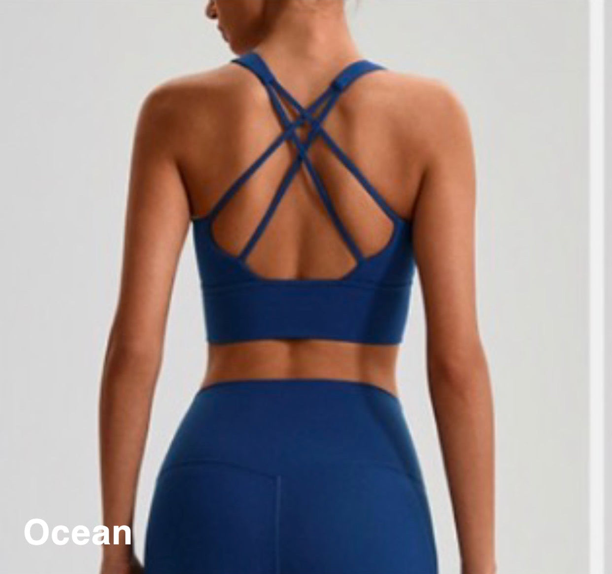 The Amber strappy sports bra